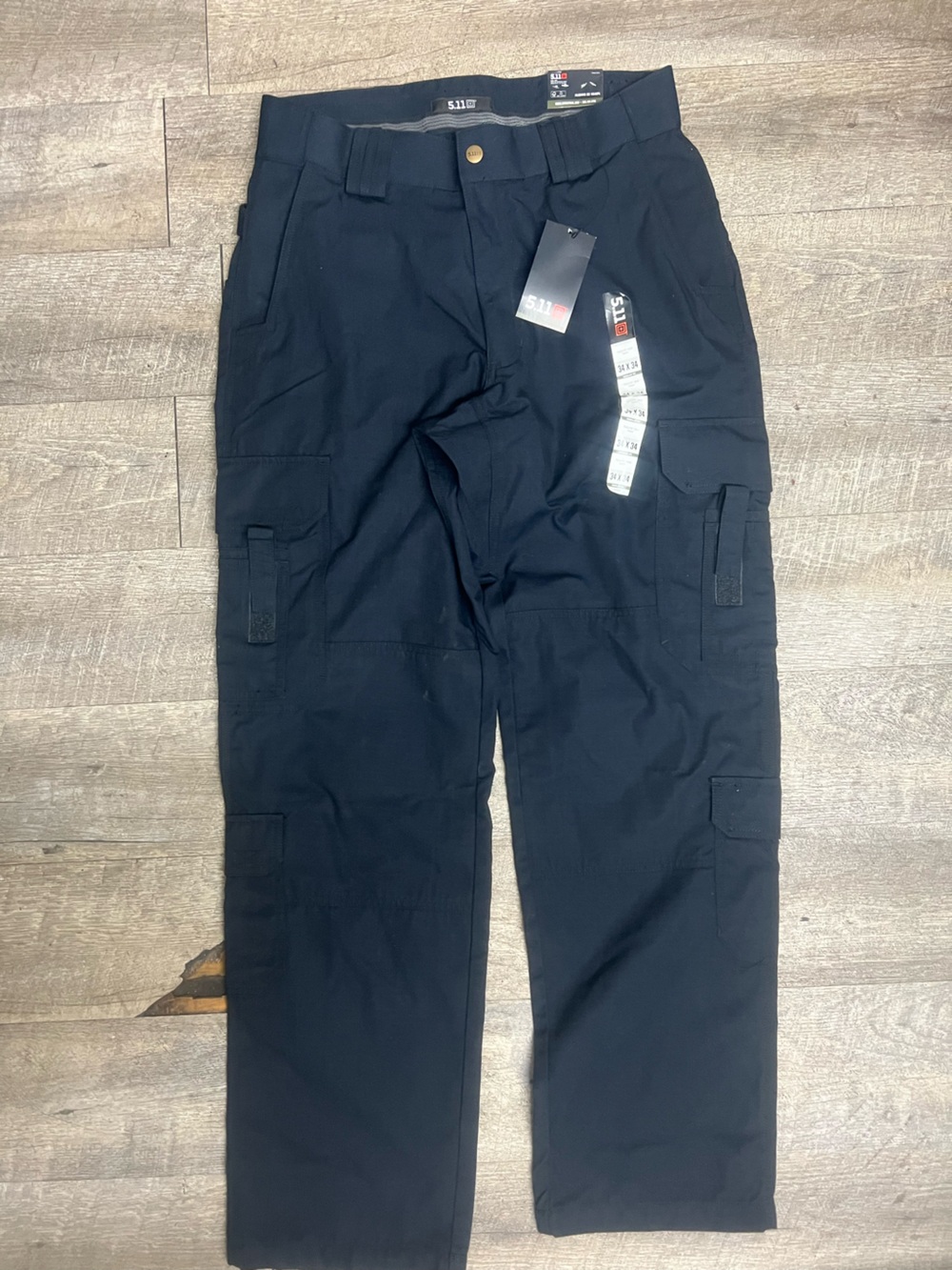 5.11 Tactical Mens Regular Fit EMS Cargo Pants 34x34 Dark Navy